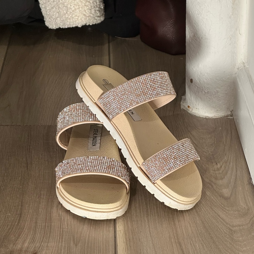 Steve Madden Rhinestone Sandals